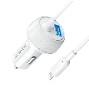 ANKER PowerDrive 2 Elite with Lightning Cable