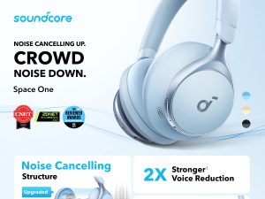 Anker Soundcore Space One Headphones (Blue)