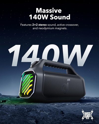 Image 1 Soundcore Boom 2 Plus 140W Wireless Outdoor Speaker